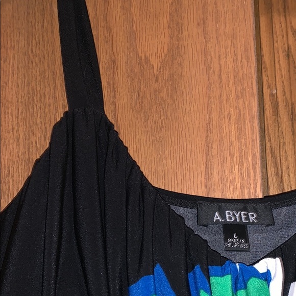 JcPenney black chiffon padded dress - Picture 4 of 5